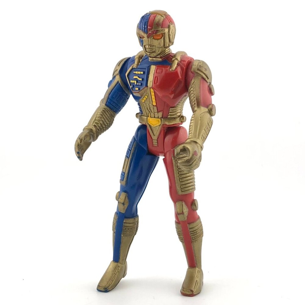 Ryan Steele Action Figure VR Troopers Mega-Tech 1995 Kenner Laser Eyes toy AS IS